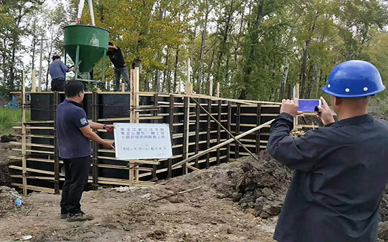 七星農場田間配套工程